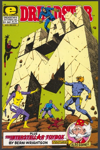 Dreadstar 1983 vf nm - dreadstar, #6