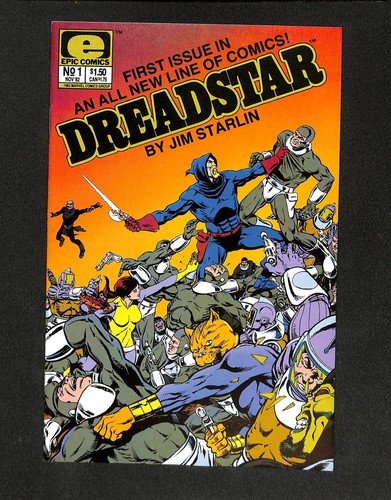 Dreadstar epic comics - #1,
