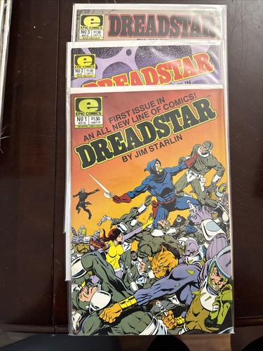 Dreadstar jim starlin primi - dreadstar!, starlin!