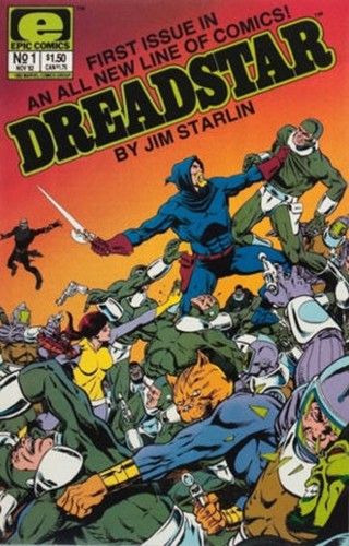 Dreadstar epic comics - dreadstar,