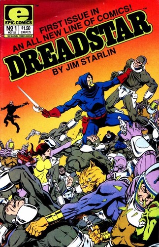Dreadstar 82 starlin - dreadstar, (vfn)`82