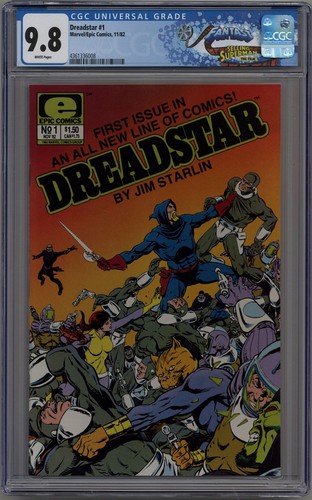 Dreadstar cgc 8 - #1, pagine