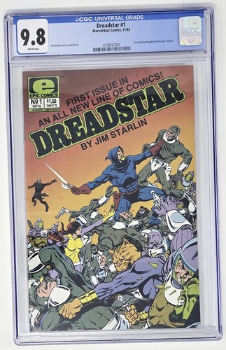 Dreadstar cgc 8 - cgc, 9.8