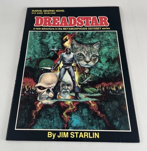 Dreadstar marvel graphic - dreadstar, novel